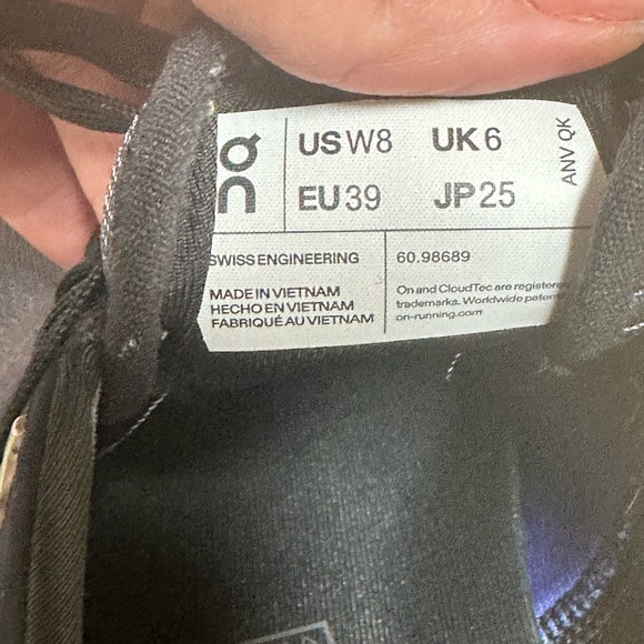 On Cloud Women’s Cloud X 3 Midnight Heron Running Shoes - Picture 12 of 12